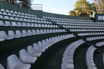 пластмасови седалки с облегалка за стадион